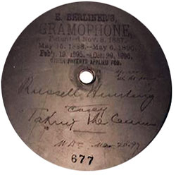 Berliner's Gramophone 677